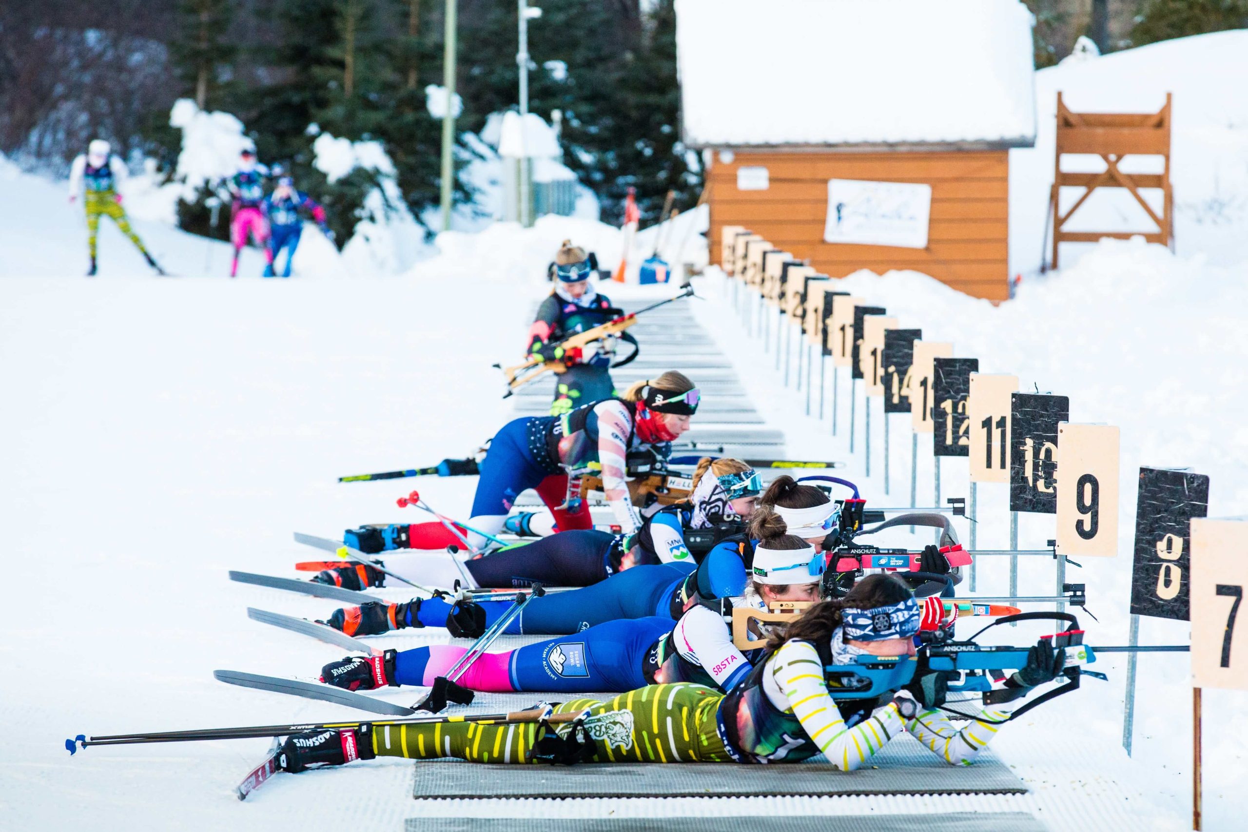 on the firing line biathlon